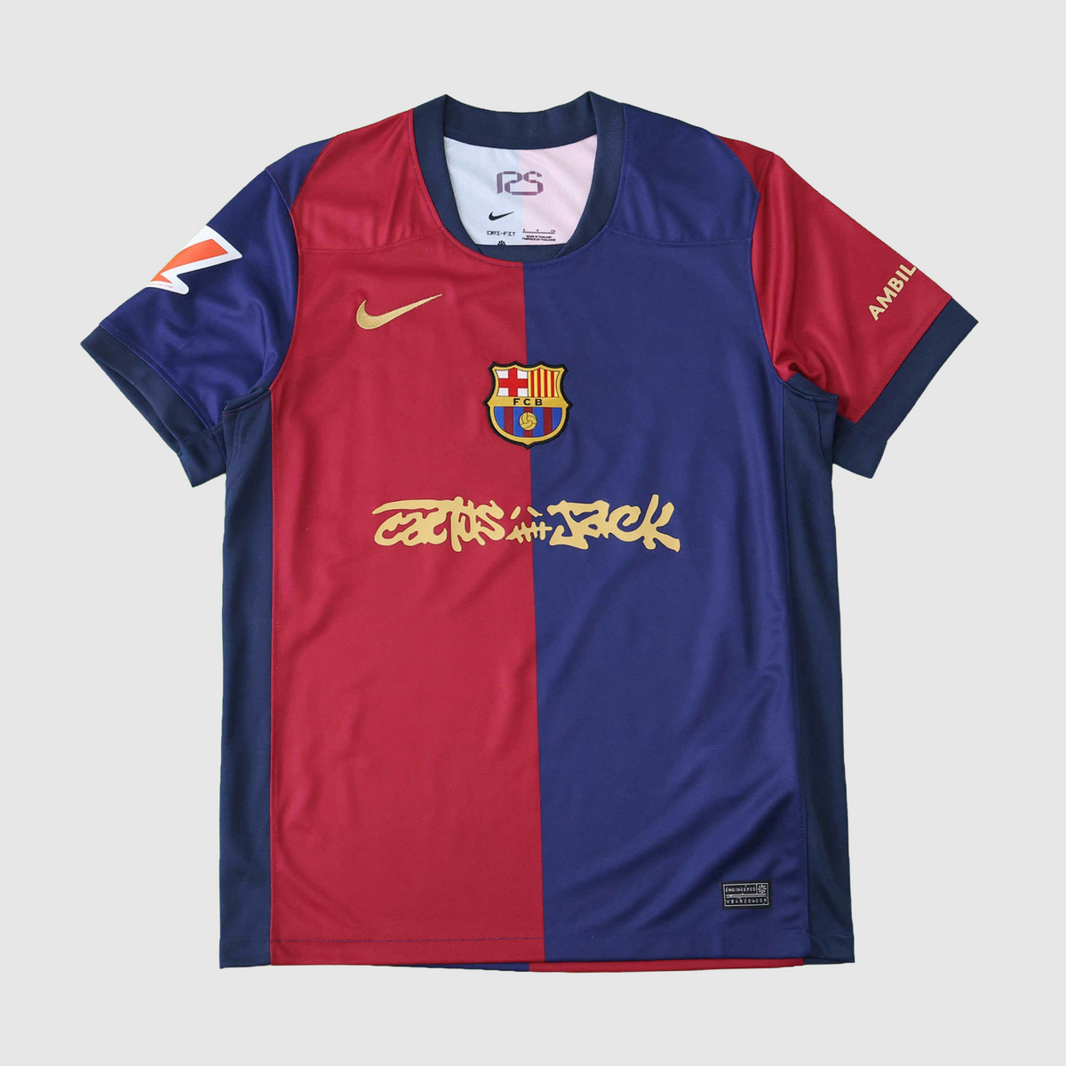 Camisa Barcelona I 24/25 Torcedor - Logo Dourado Assinatura
