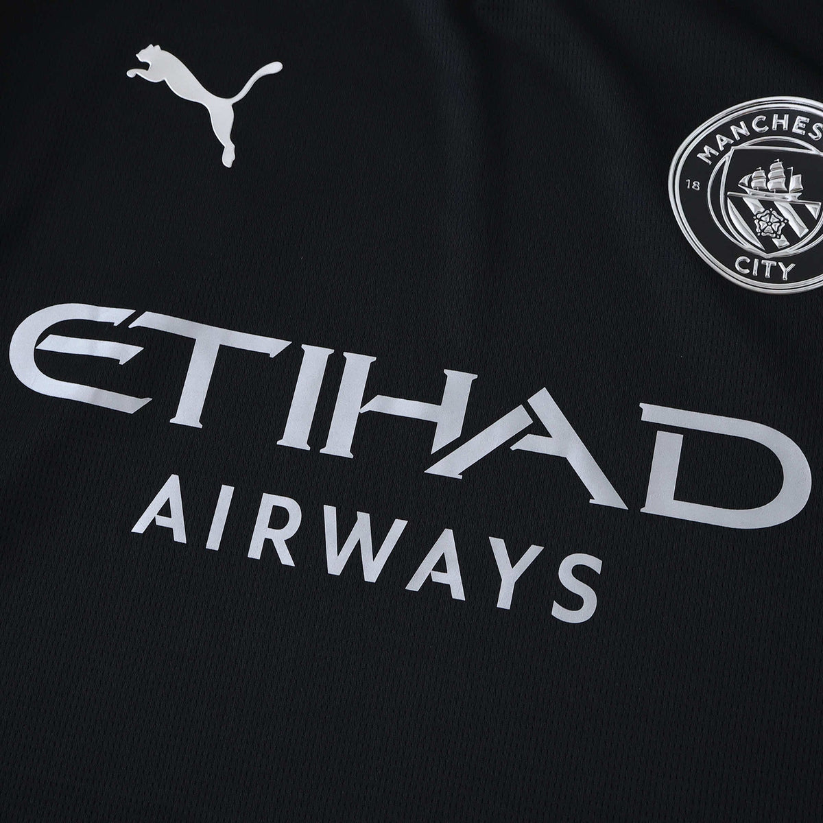 Manchester City Away Jersey 2025/26 - Black - photo 4
