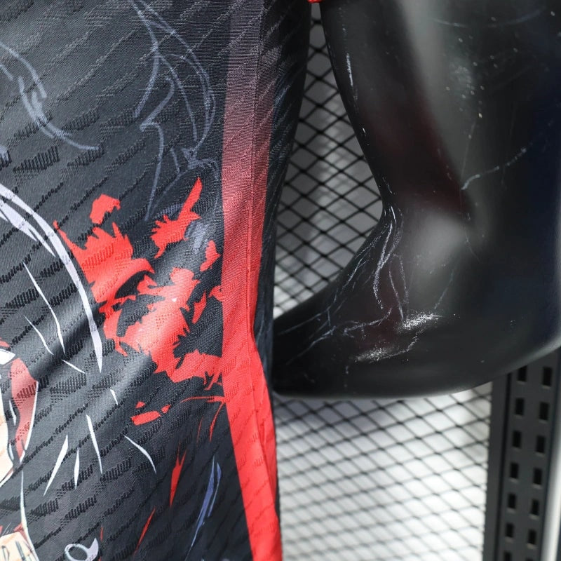 Japan Itachi Uchiha 2025/26 Fan Jersey - Black Anime Print - photo 10