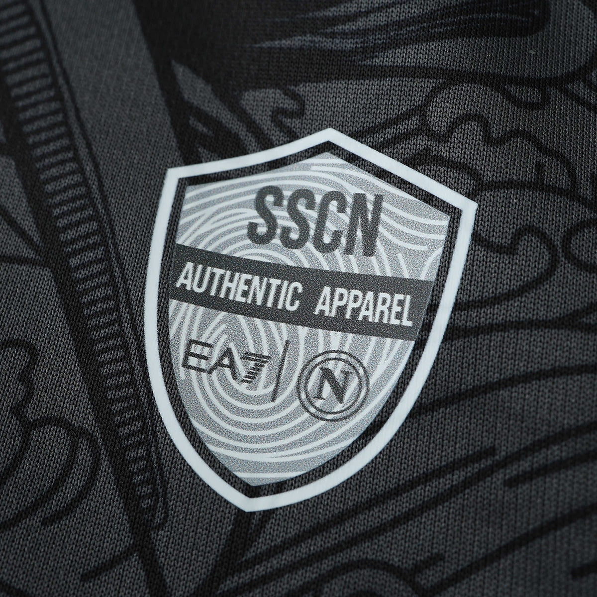 Camisa Napoli II 24/25 Torcedor - Preta Estampa Samurai - foto 9