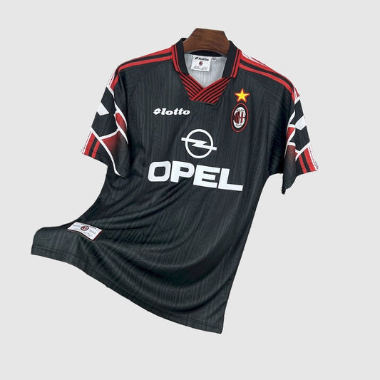 AC Milan Cup of Belo Horizonte Centenary 1997/98 Retro Jersey - Black And Red