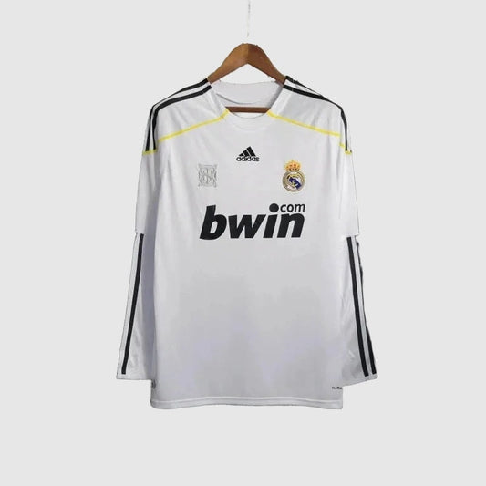 Camisa Retrô Manga Longa Real Madrid I 2009/10