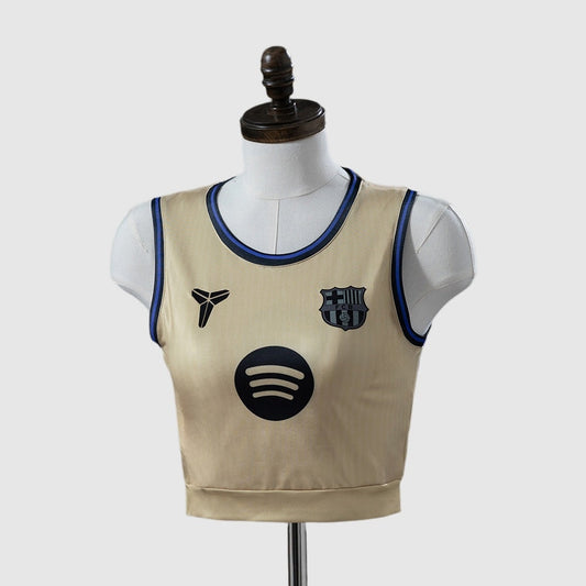 Barcelona Away 2025/26 Women's Crop Tank Top