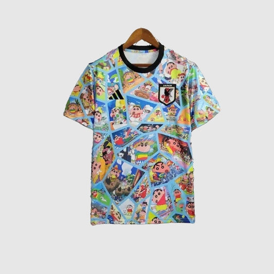 Camisa Japão Edição Especial Torcedor - Colorida Estampa de Desenho
