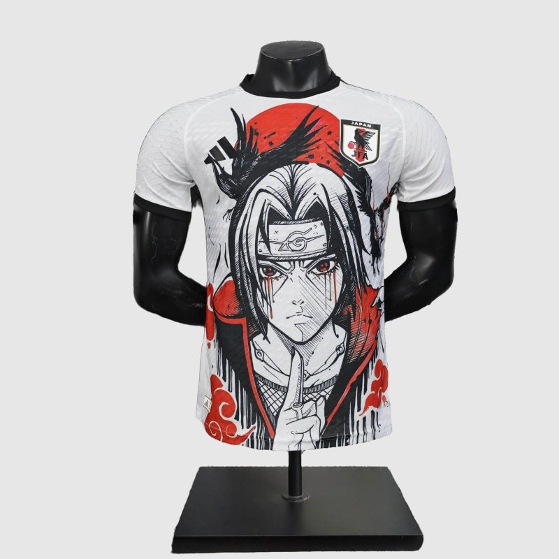 Japan Itachi Uchiha 2025/26 Fan Jersey - White Anime Print - photo 3