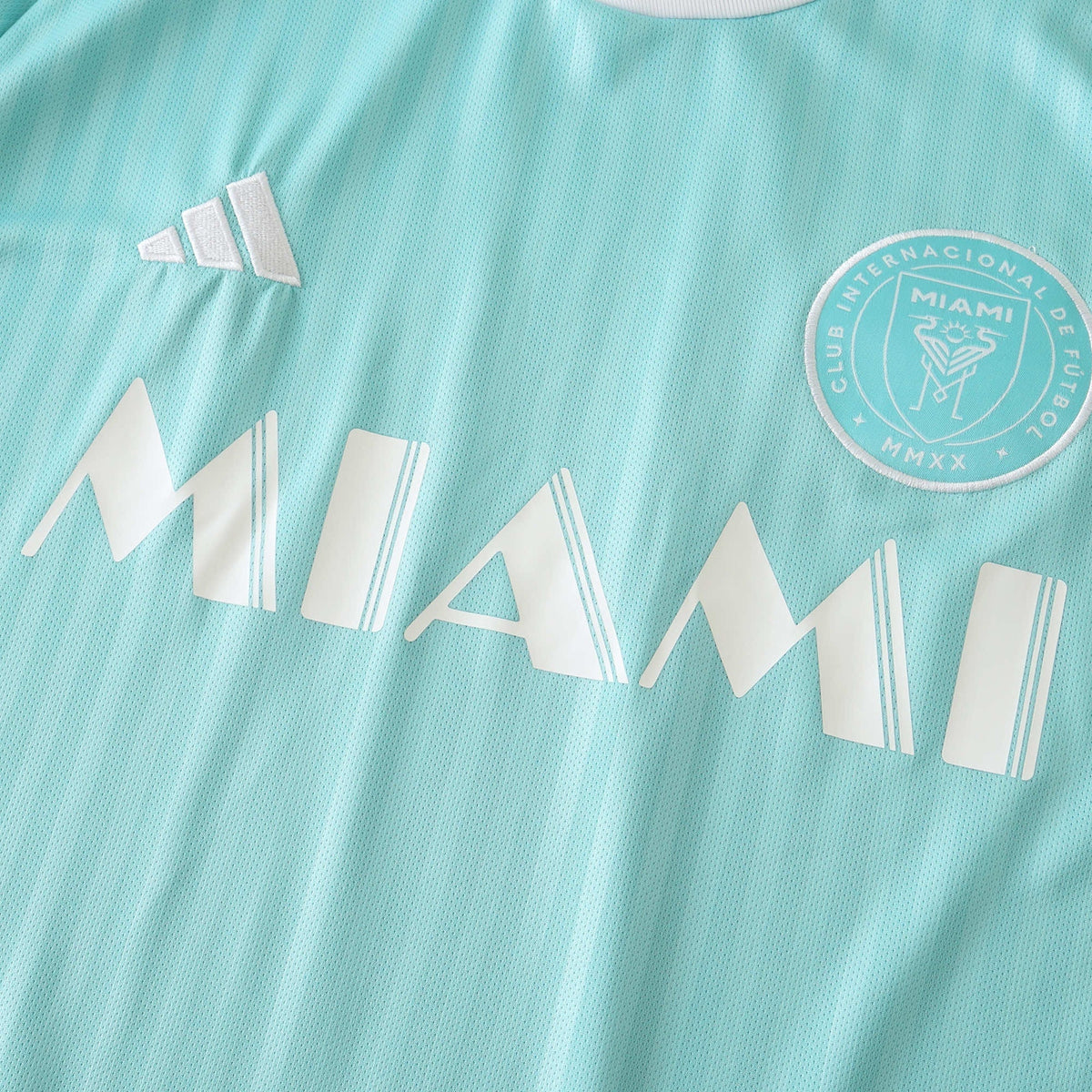 Inter Miami Away Kids Kit 2024/25 - Aqua Blue - photo 4