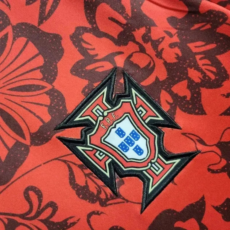 Portugal Training Jersey 2024/25 - Red Floral Print - photo 5