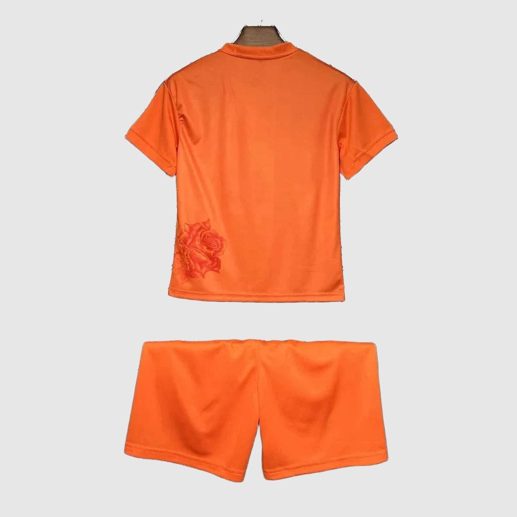 Real Madrid Y3 2024/25 Fourth Kids Kit - Orange - photo 2