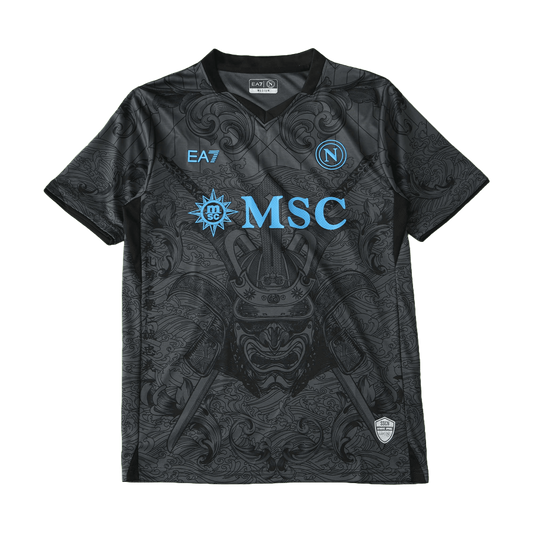 Napoli Away Jersey 2024/25 - Black Samurai Print