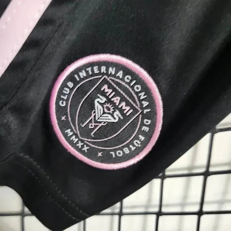 Inter Miami Away Kids Kit 2024/25 - Black And Pink - photo 8