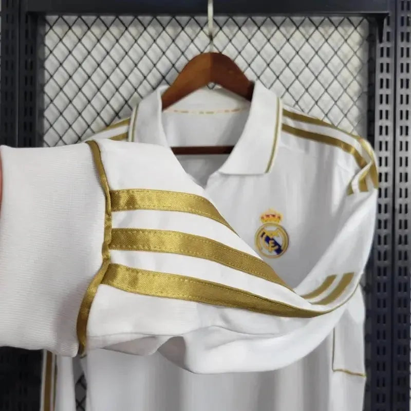 Real Madrid Retro Home Long Sleeve Jersey 2011/12 - photo 9