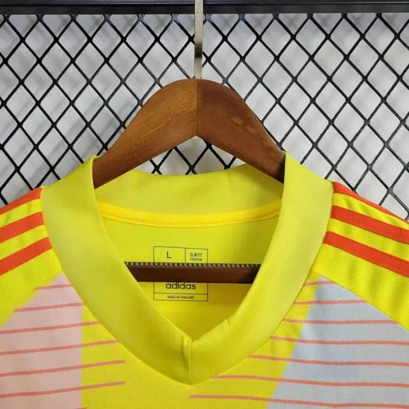 Mexico Goalkeeper Jersey 2024/25 - Yellow And Pink - photo 7