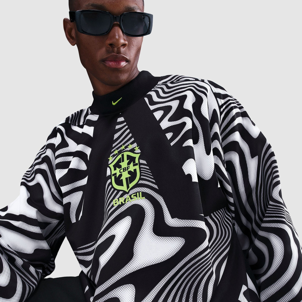 Brazil Goalkeeper Long Sleeve Jersey 2026/27 - photo 4