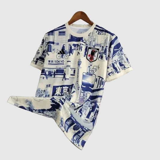 Camisa Japão Edição Especial Torcedor - Creme Estampa Tóquio