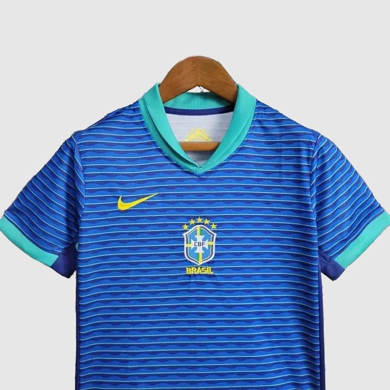 Brazil Away Kids Kit 2024/25 - photo 2