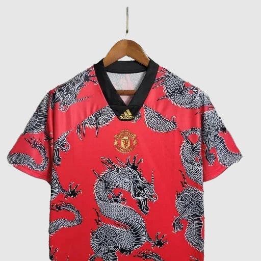 Manchester United Dragon China 2019/20 Retro Jersey - photo 2
