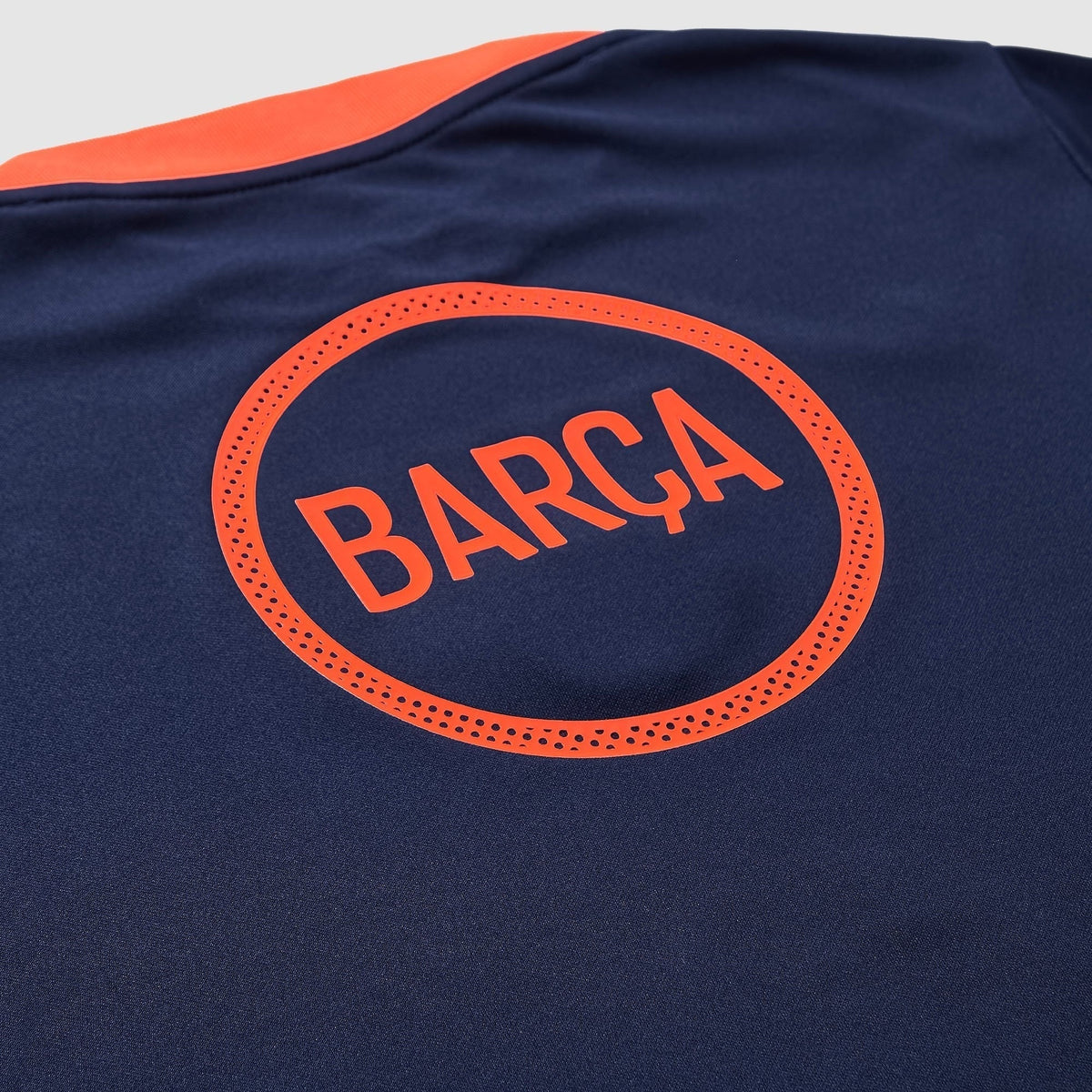Barcelona Pre-Match Third Jersey 2025/26 - Navy And Orange - photo 6