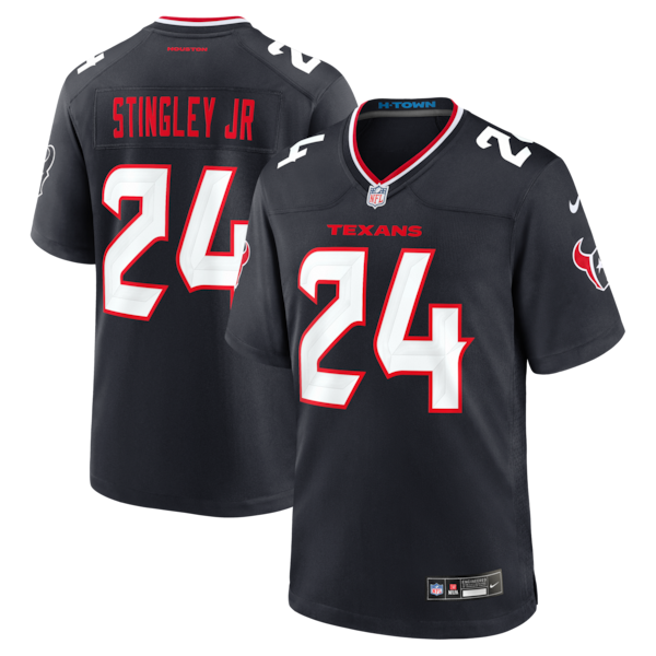 Houston Texans Derek Stingley Jr. Game Jersey Navy - photo 10