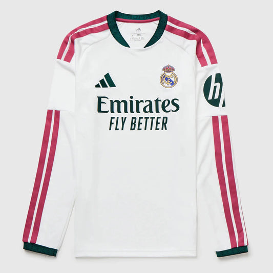 Camisa Manga Longa Real Madrid I 26/27 Torcedor