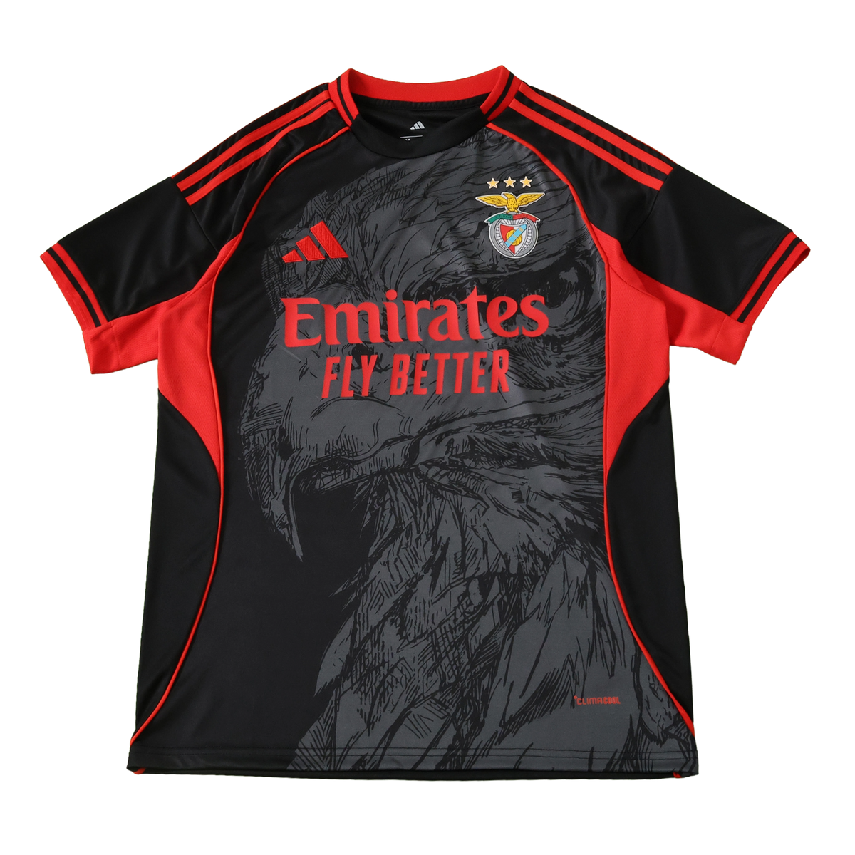 Benfica Special Edition Fan Jersey - Black Eagle Print