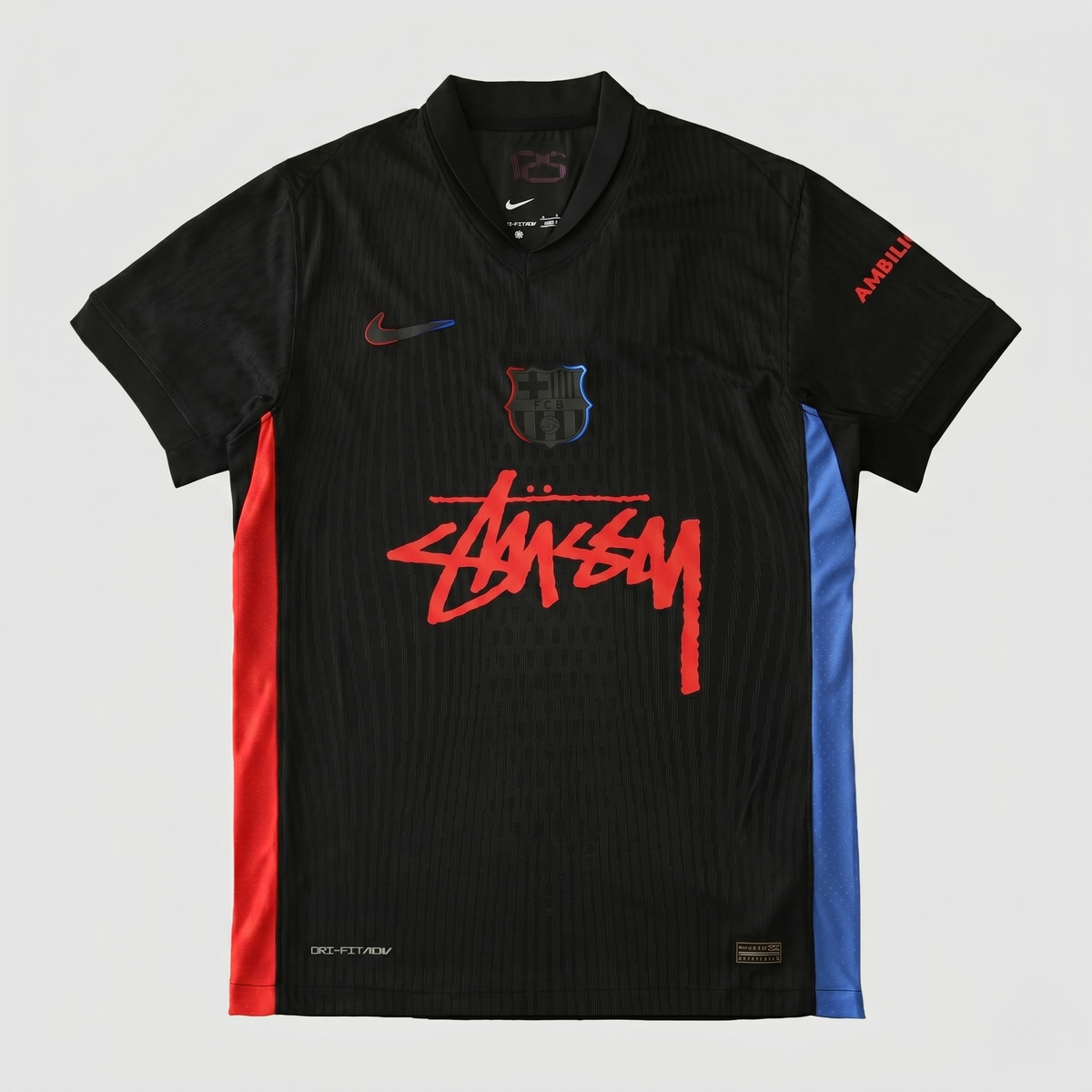 Barcelona Away Jersey 2024/25 - Red Graffiti Script