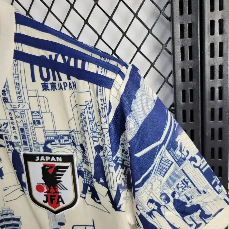 Camisa Japão Edição Especial Torcedor - Creme Estampa Tóquio - foto 12