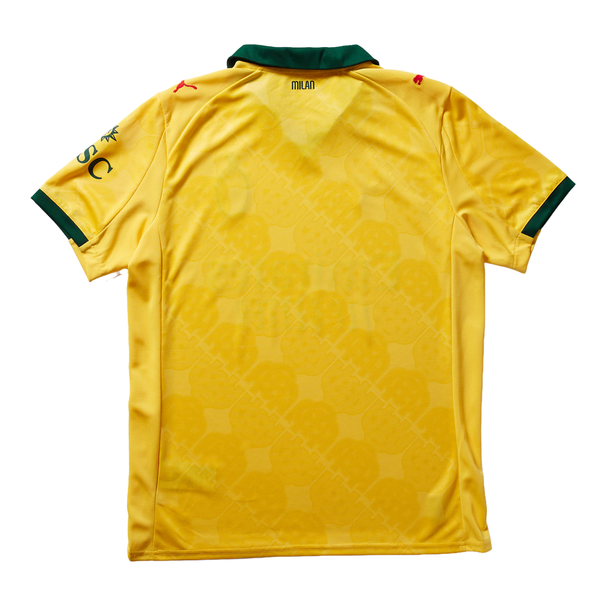 AC Milan Away Jersey 2025/26 - Yellow And Green - photo 2