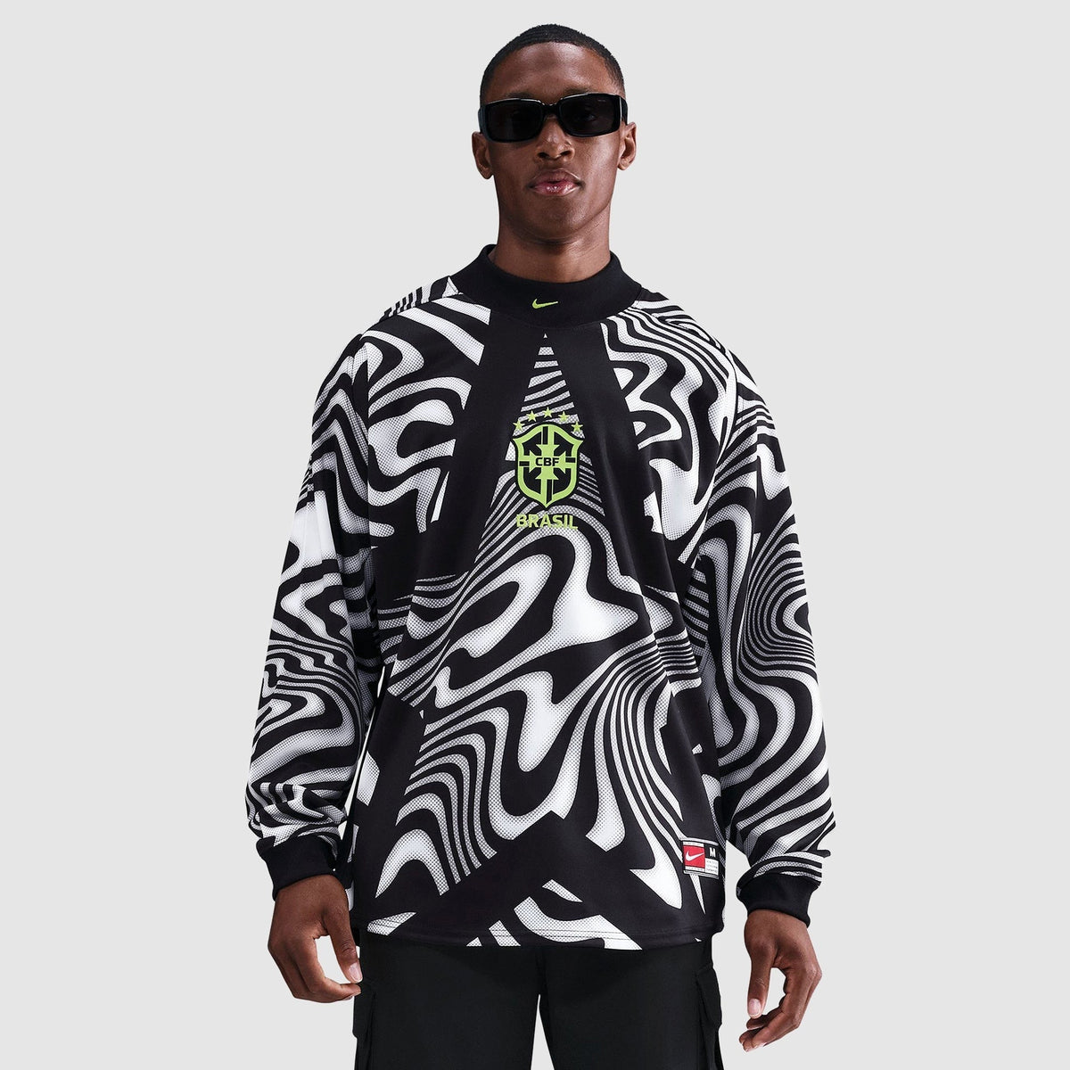 Brazil Goalkeeper Long Sleeve Jersey 2026/27 - photo 2
