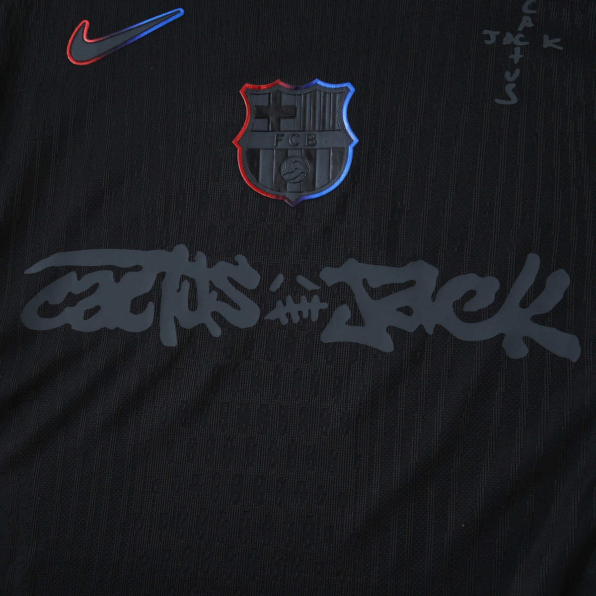 Barcelona Away Jersey 2024/25 Player Version - Grey Graffiti Script - photo 3