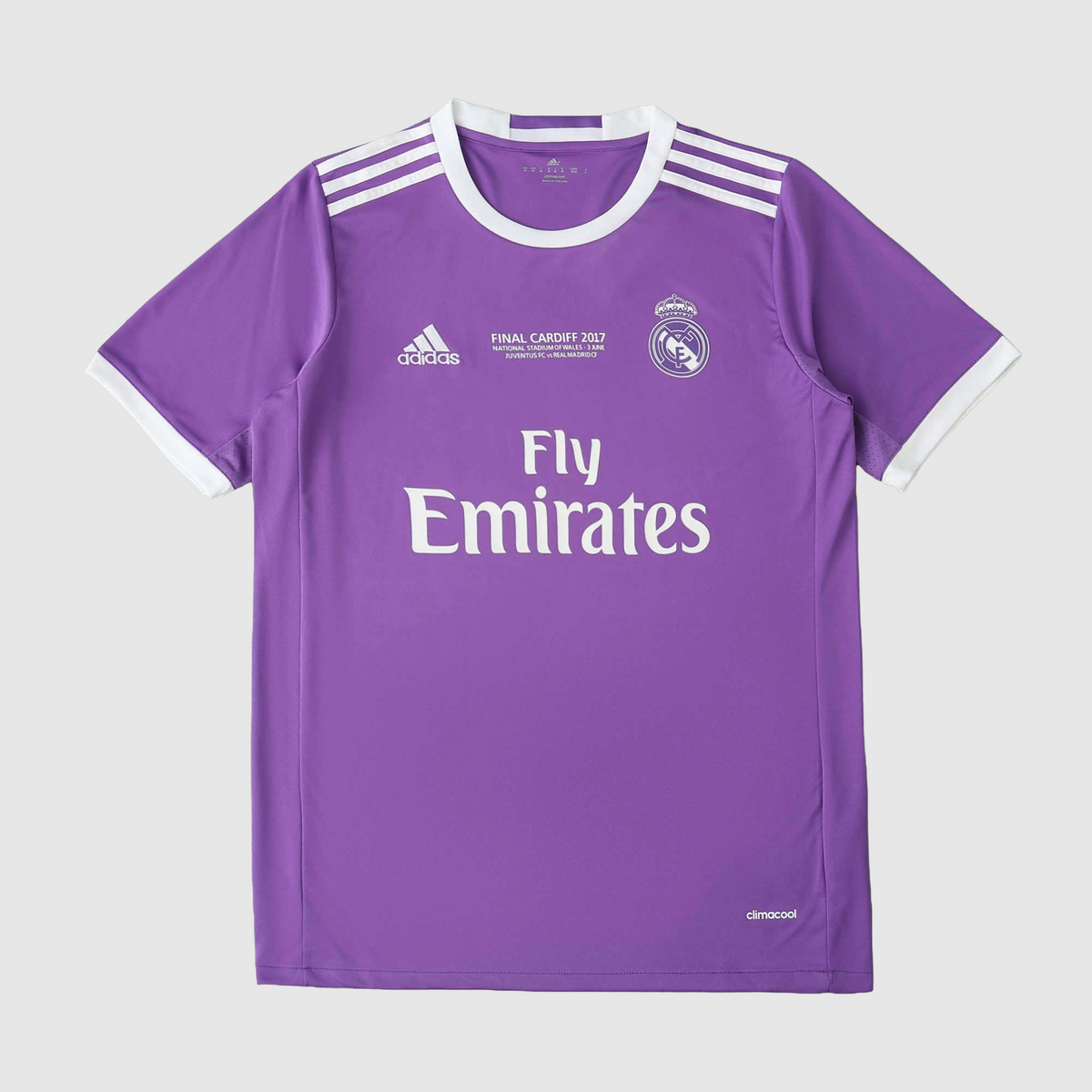 Real Madrid Retro Away Jersey 2017/18 - Purple