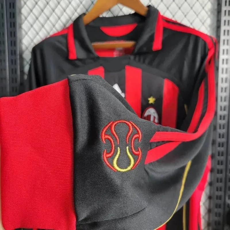 AC Milan Retro Home Long Sleeve Jersey 2006/07 - photo 7