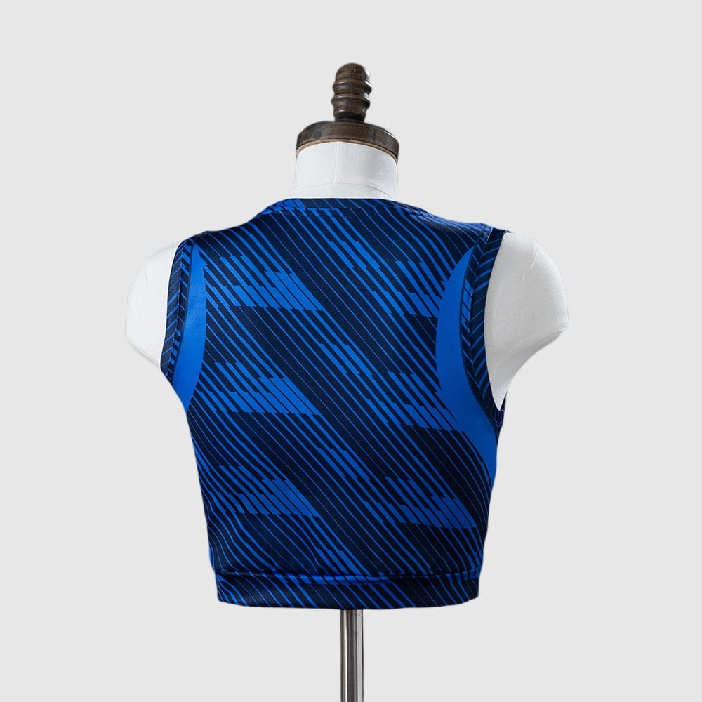 France Home 2026/27 Women's Crop Tank Top - photo 2