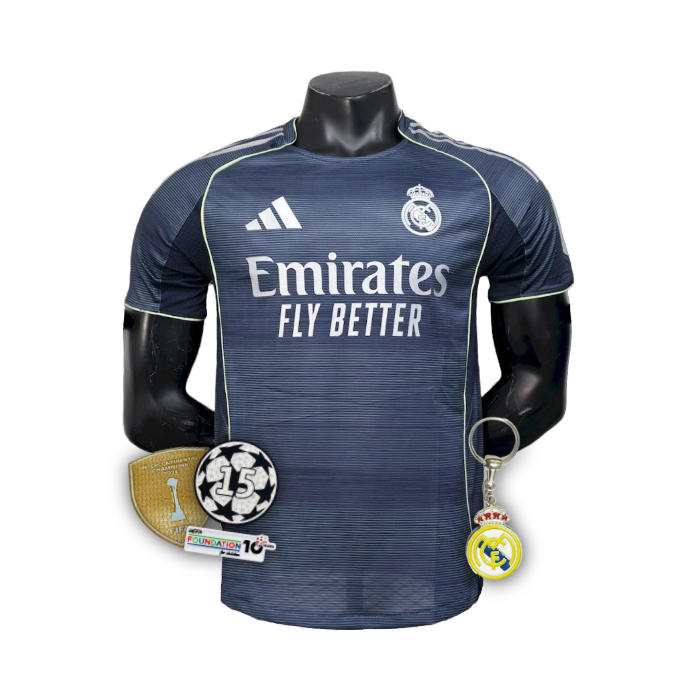 Real Madrid Away Jersey 2025/26 Player Version