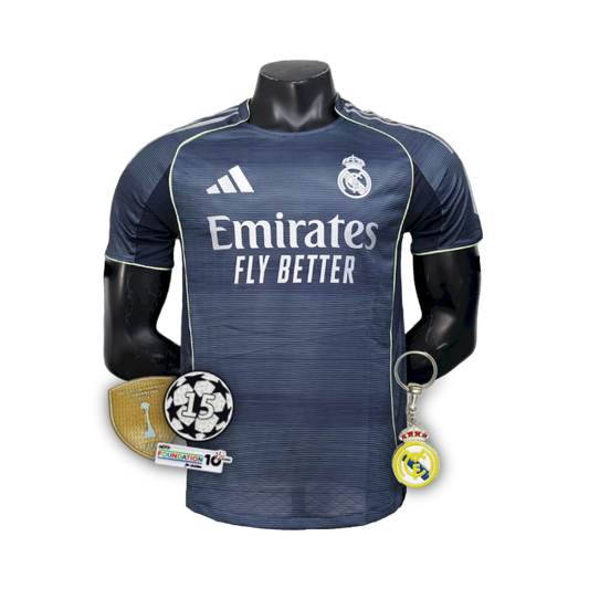 Real Madrid Away Jersey 2025/26 Player Version