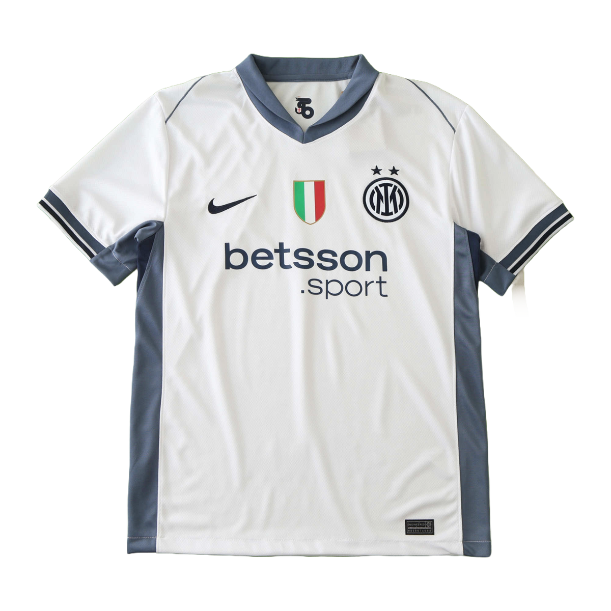 Inter Milan Away Jersey 2024/25 - White And Grey