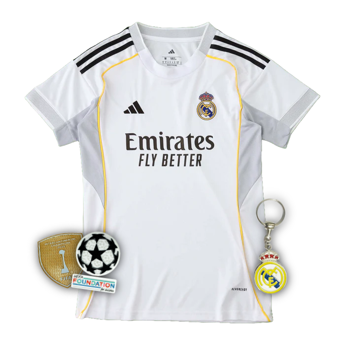 Real Madrid Home Women's Jersey 2025/26