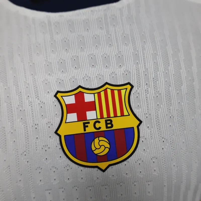 Barcelona Special Edition Player Version Jersey - White And Gold - photo 3