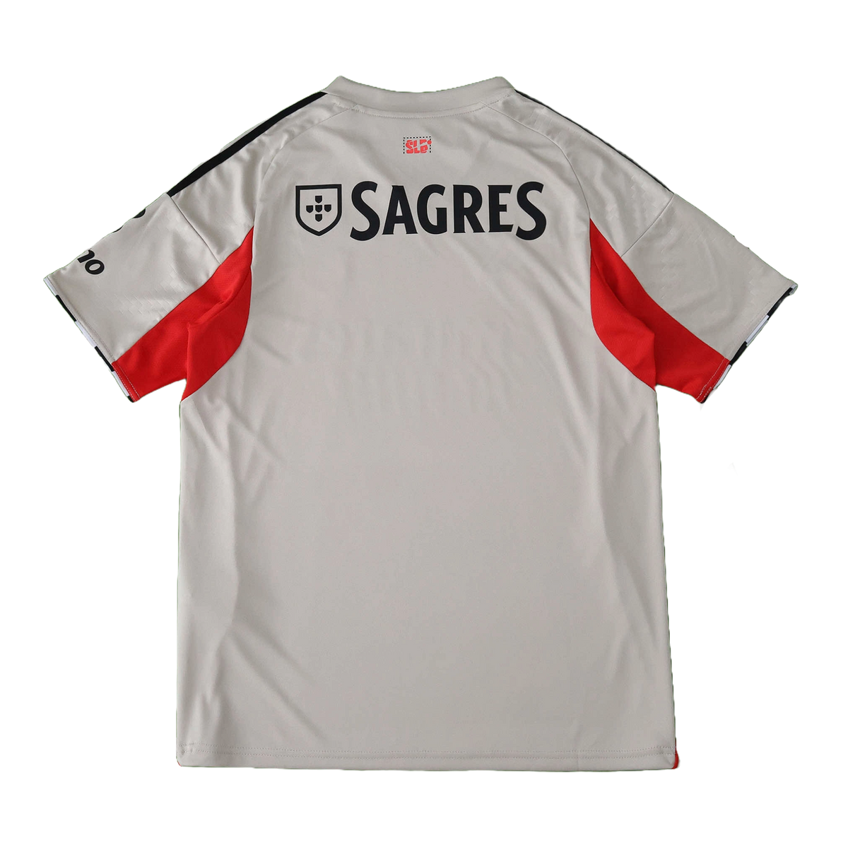 Camisa Benfica II 25/26 Torcedor - Cinza Listras Pretas - foto 2