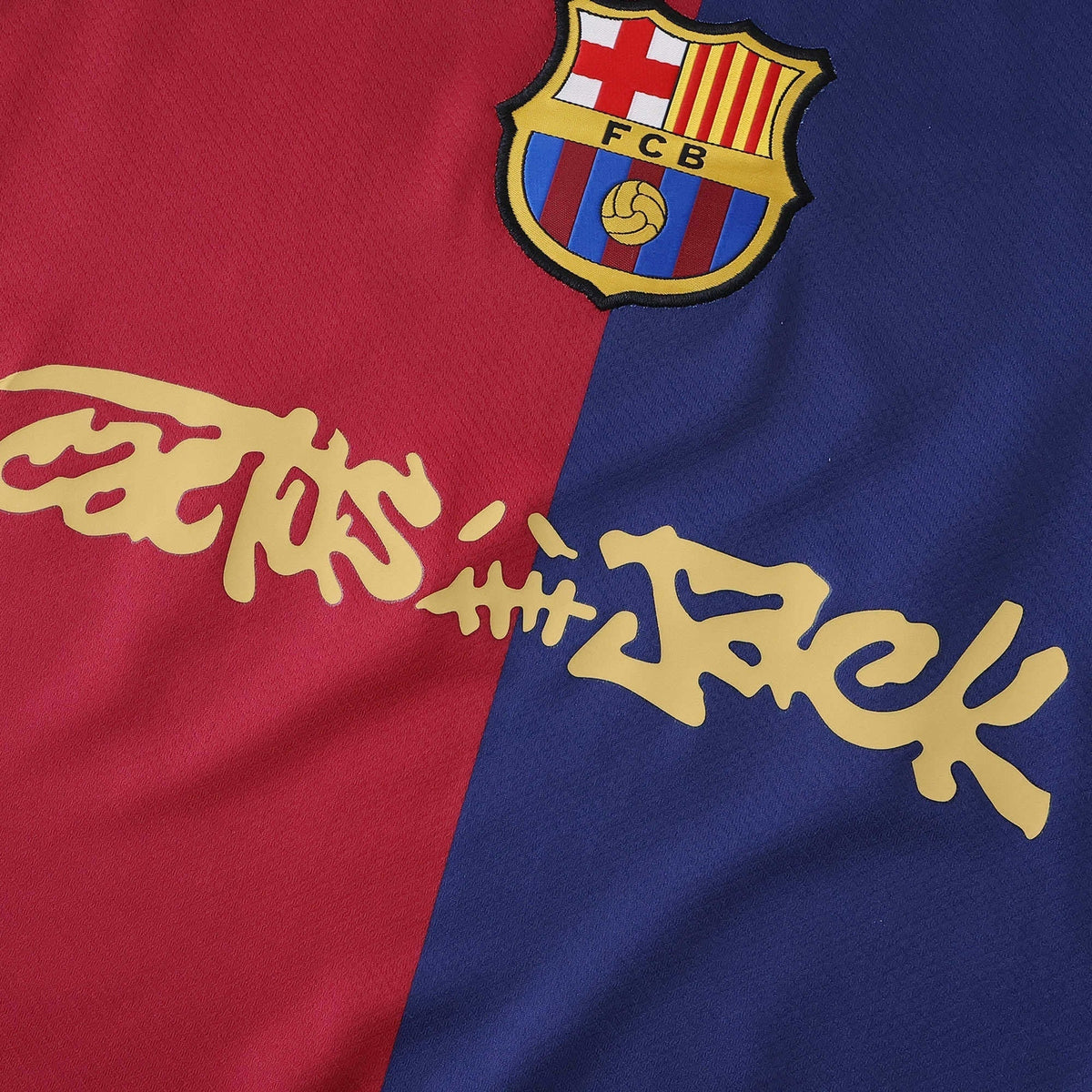 Camisa Barcelona I 24/25 Torcedor - Logo Dourado Assinatura - foto 3