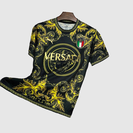 Italy Special Edition Jersey - Black Gold Baroque