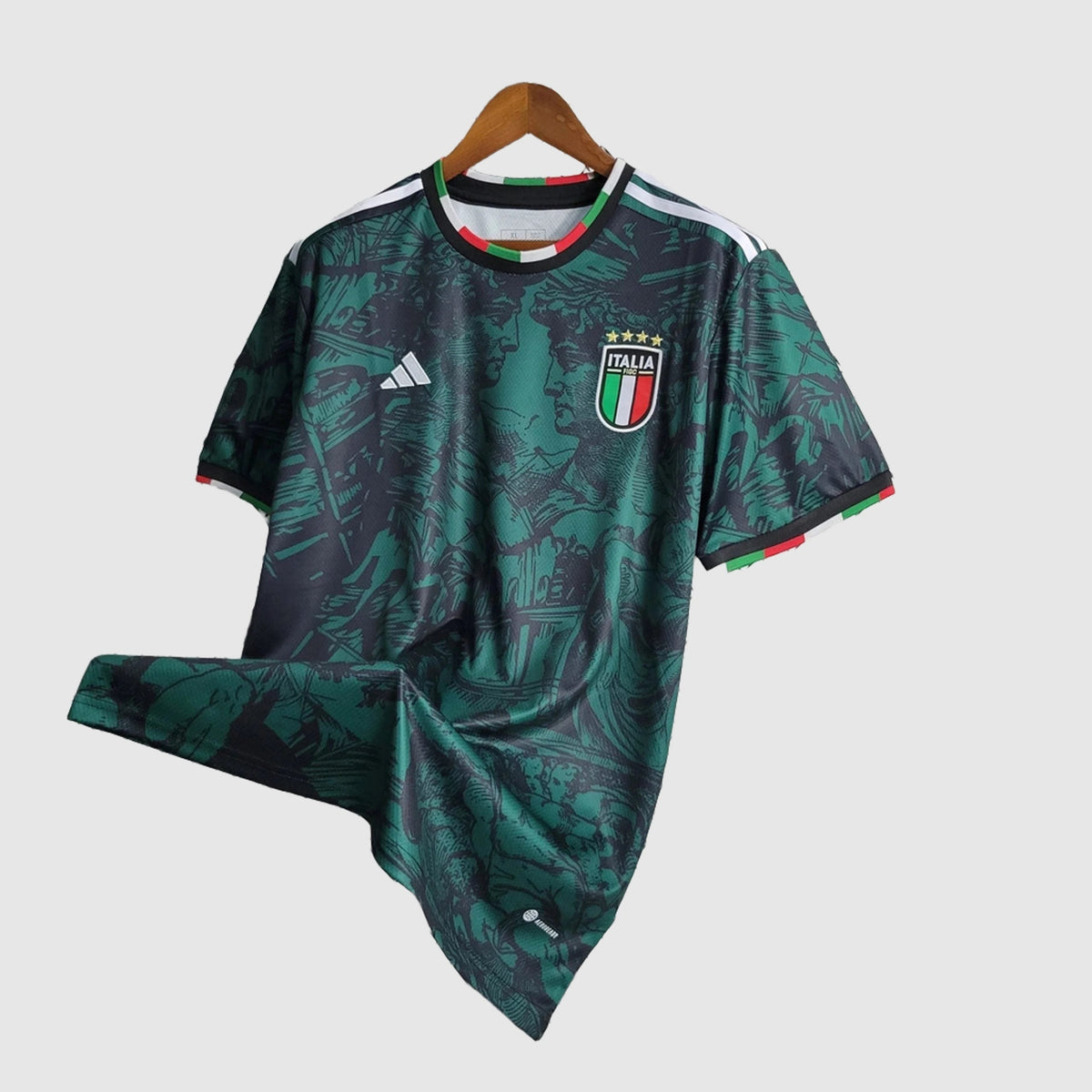 Italy Special Edition Jersey - Dark Green Pattern