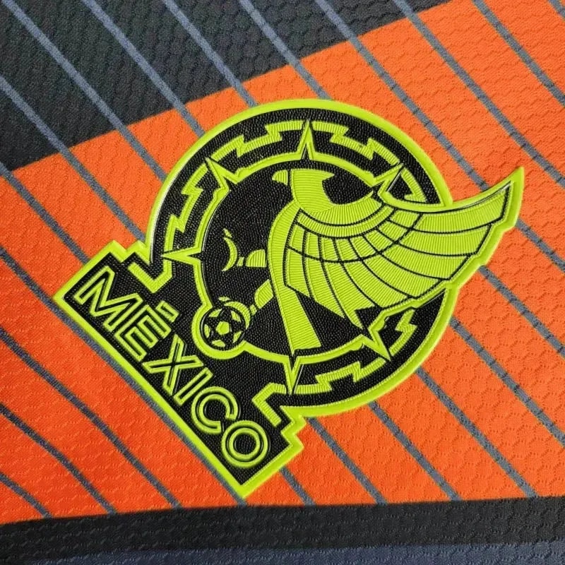 Camisa de Goleiro México 24/25 Torcedor - Preta e Laranja - foto 3