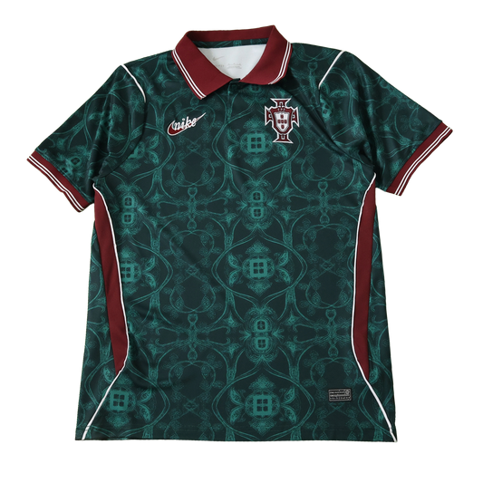 Portugal Special Edition Fan Jersey - Green And Burgundy