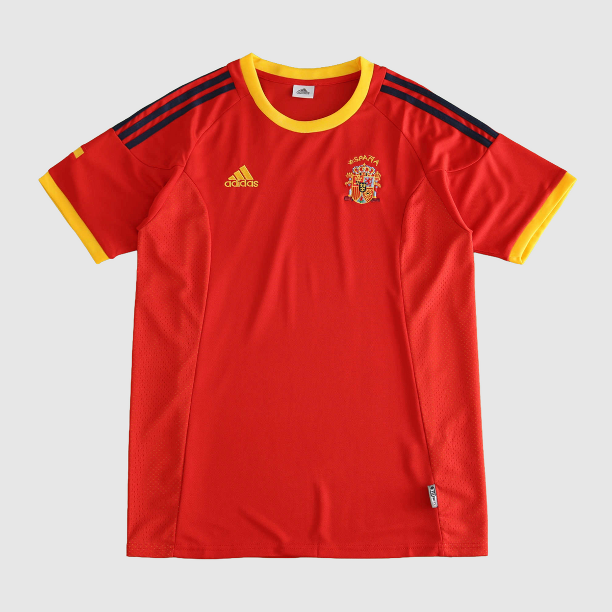 Spain Retro Home Jersey 2002