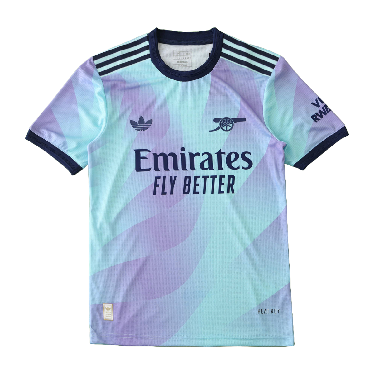 Arsenal Away Jersey 2024/25 - Mint And Lilac