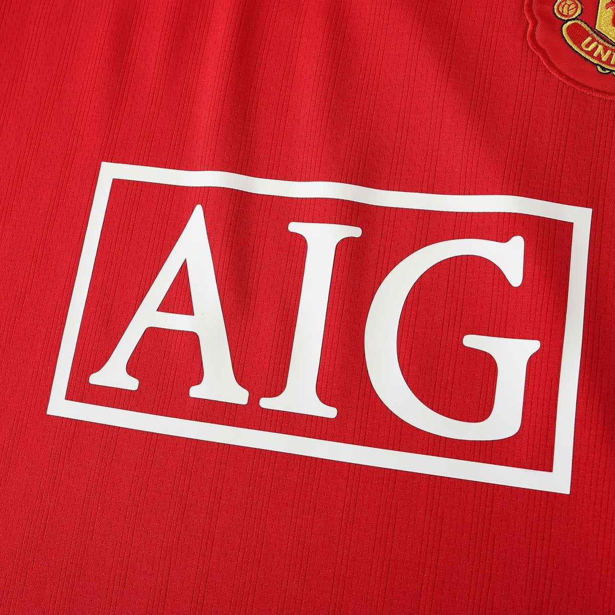 Manchester United Retro Home Jersey 2007/08 - photo 5