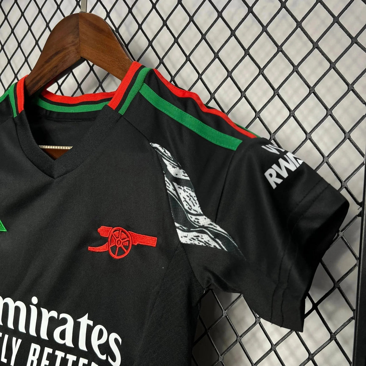 Arsenal Away Kids Kit 2024/25 - Black - photo 4