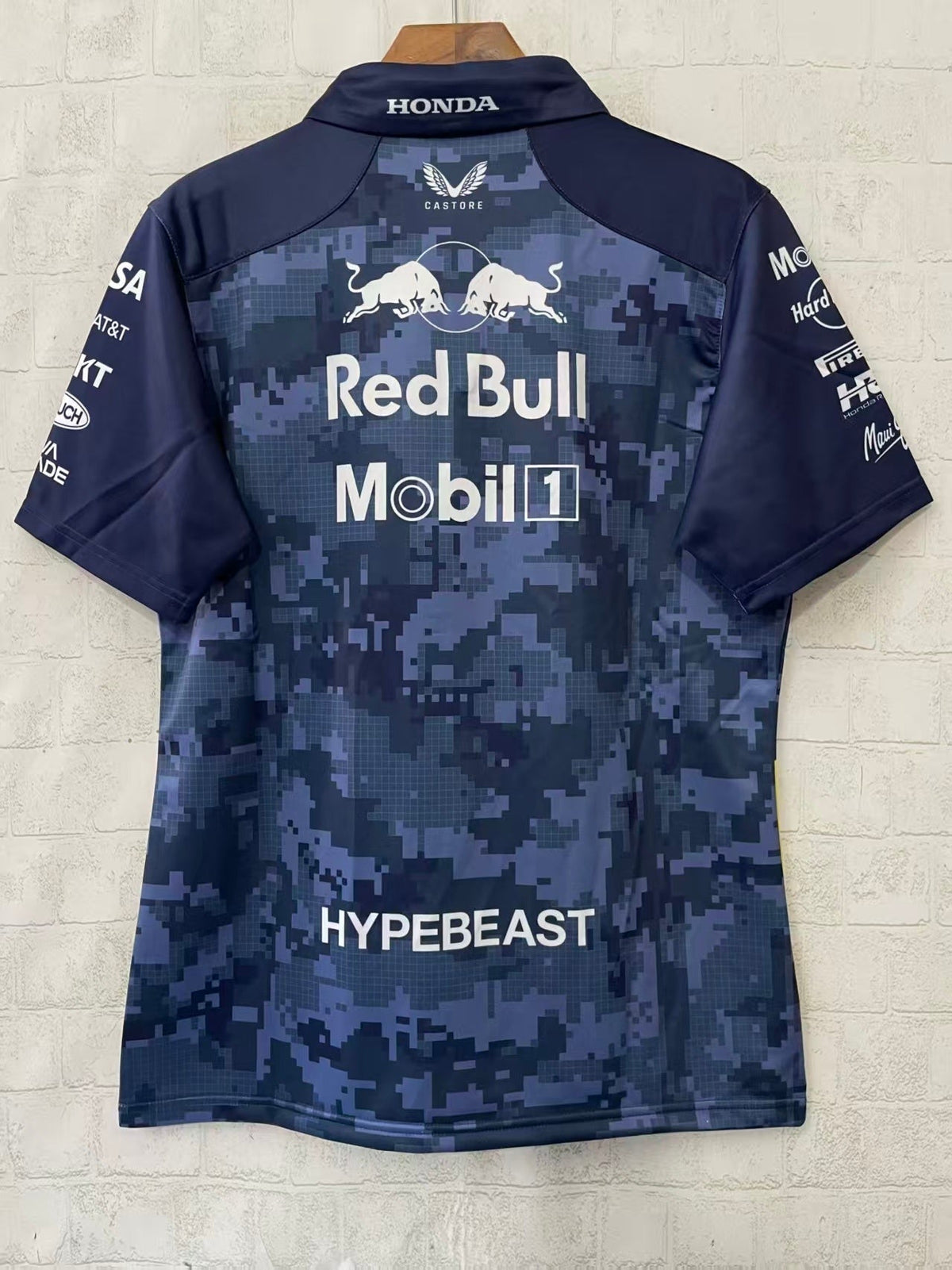 Red Bull Racing Special Edition Track Polo Shirt Navy 2025 - photo 4