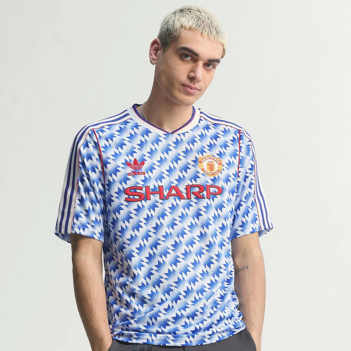 Manchester United Retro Away Jersey 1990 - photo 2