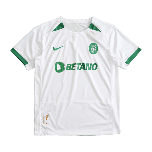 Sporting CP Away Jersey 2024/25 - White And Green